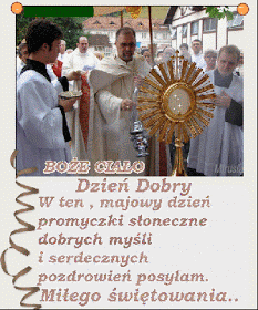 W ten majowy dzień promyczki słoneczne